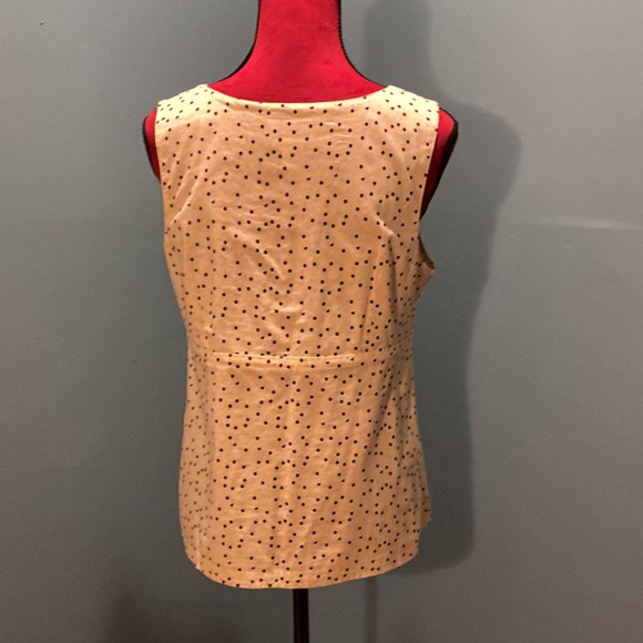 Talbots Pale Yellow Stretch Cotton Top Size Small - Picture 5 of 12